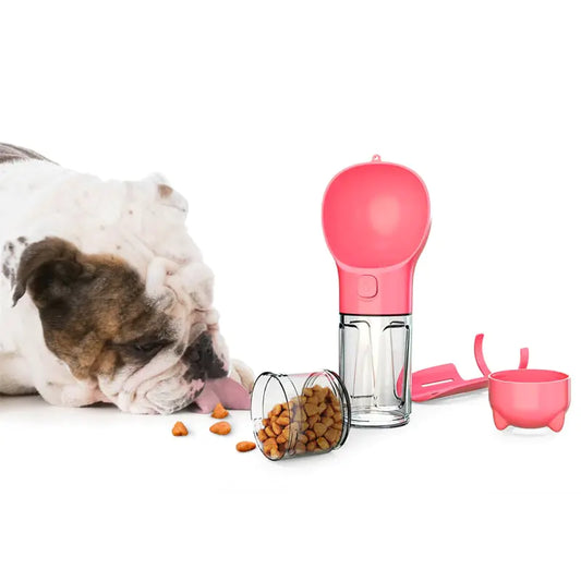 4-in-1 Portable Pet Water Bottle